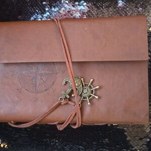 Vintage Leather Journal, Refillable Notebook